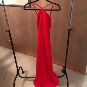 Lulu’s Red Evening Gown